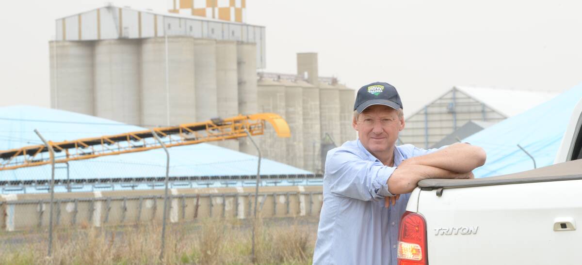 UP IN SMOKE: Moree farmer and NSW Farmers' grains committee chair Matthew Madden lost a tractor when mice chewed through a live wire and the machine ignited. 