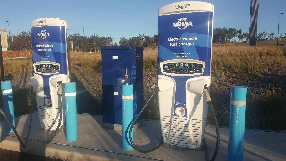 RECHARGING STATIONS: A key plank of the federal government's Future Fuels Strategy is to ensure adequate numbers of recharging stations for electric vehicles. 