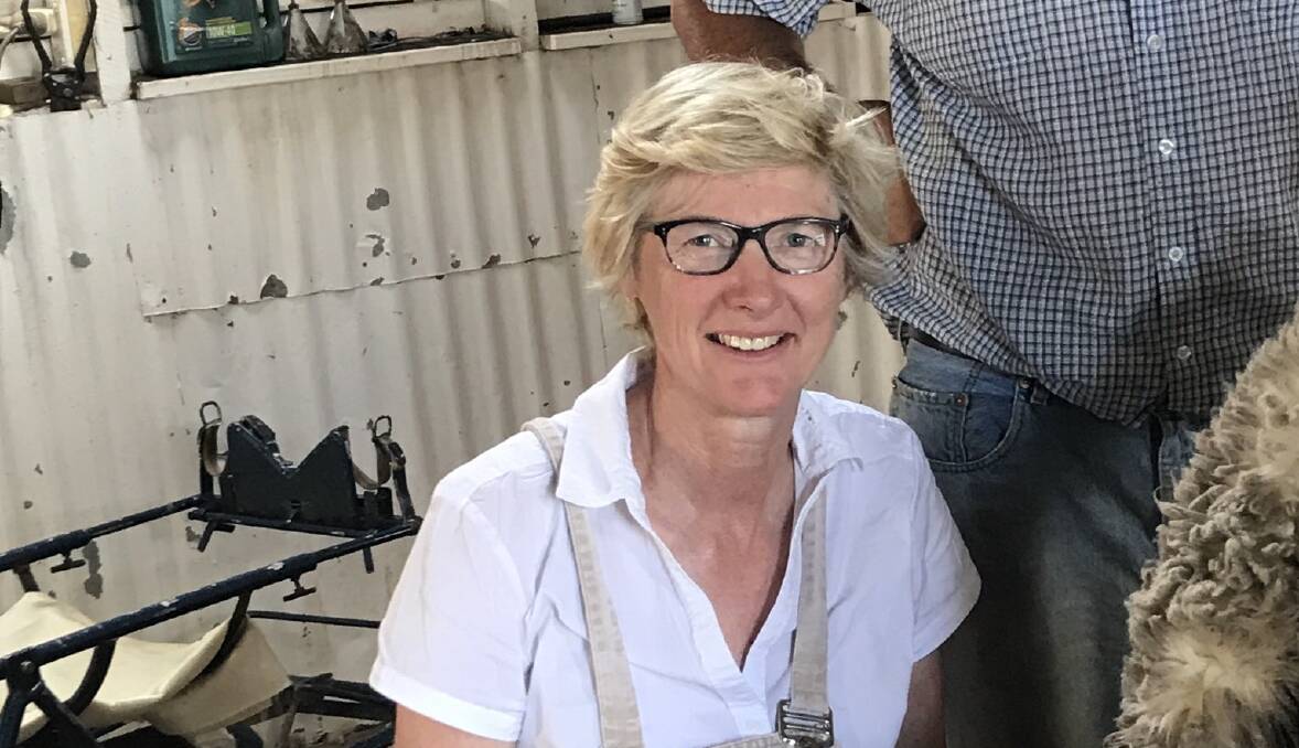 PAIN RELIEF: Dr Michelle Humphries says she tested three different pain relief products at lamb marking this year to assess which one was best. 