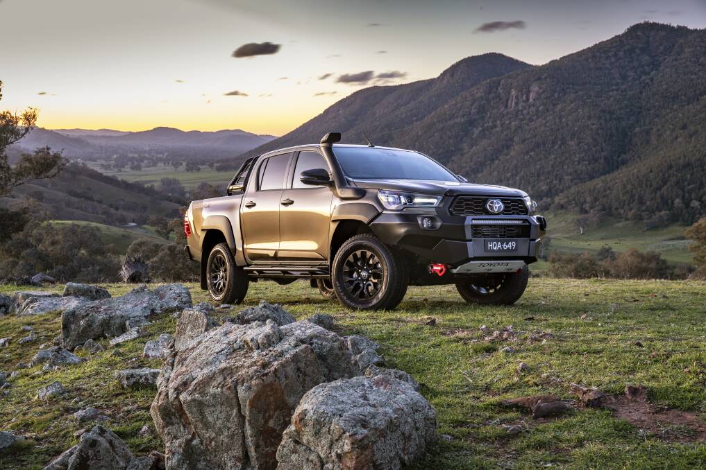 BACK ON TOP: The Toyota HiLux pushed its rival Ford Ranger off its short-lived perch as Australia's top selling vehicle in May. 