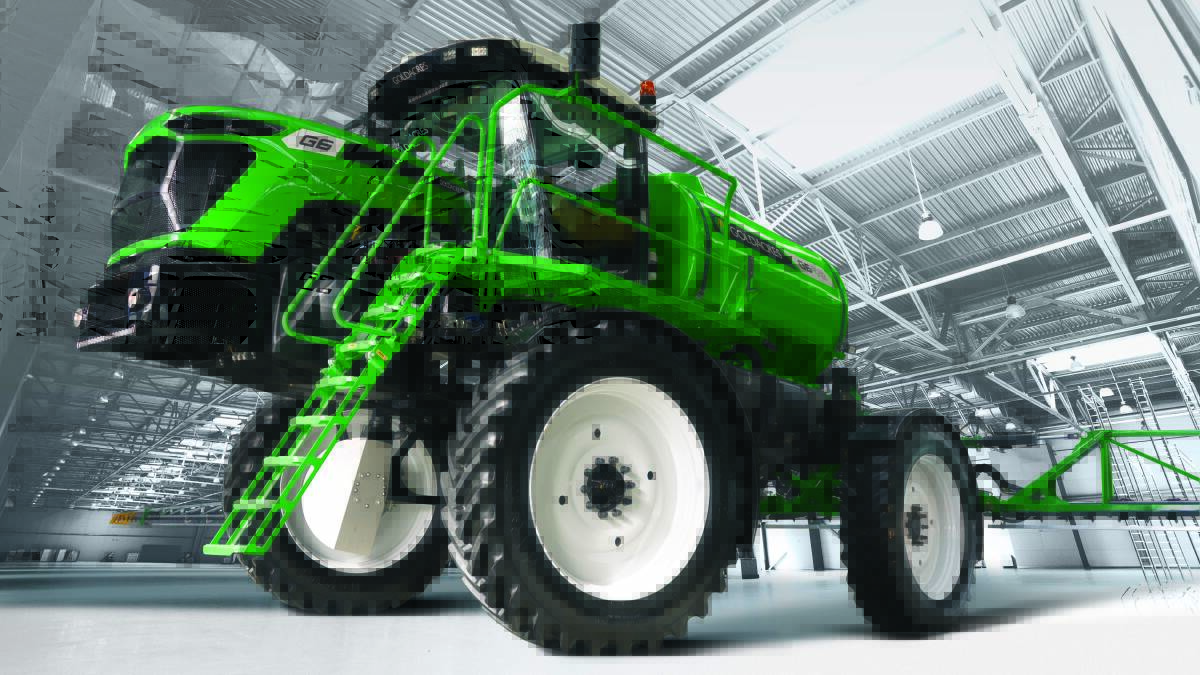 GOING FOR GOLD: Leading spray equipment manufacturer Goldacres has updated its G6 Crop Cruiser. 
