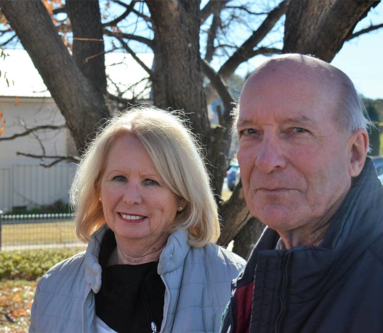BEEF HONOUR: Robert Barwell AM and his wife, Erica, Balala, near Uralla, NSW. 