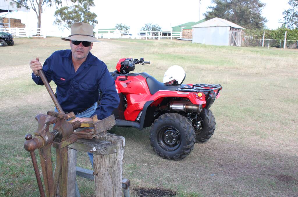 FARM WORKHORSE: Quad bikes have become a workhorse on many farms because of their relative affordability and their ability to handle boggy conditions and just about every kind of terrain 