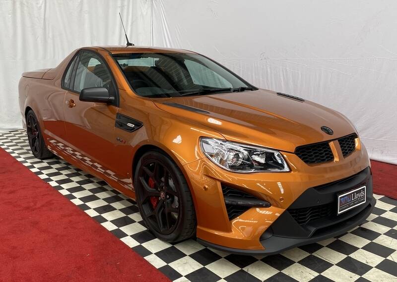 UTE WITH MUSCLE: This Holden Maloo ute sold for a record $1.05 million at the weekend. 