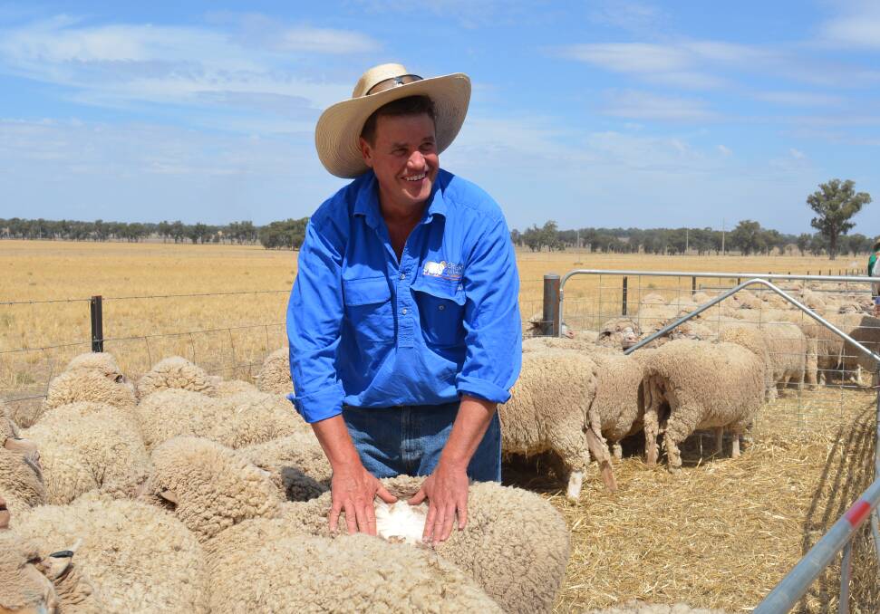 CONTAINMENT POLICY: Riverina sheep classer and consultant, Craig Wilson, says containment areas should have a permanent role on sheep properties. 