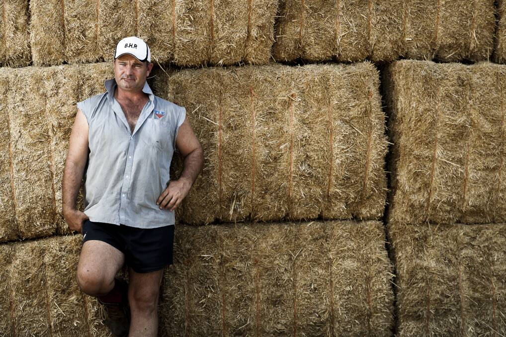 HAY HELP: Burrumbuttock hay hero Brendan Farrell is set to hit the road again with a convoy of help to Cunnamulla on Australia Day. Picture: JAMES WILTSHIRE