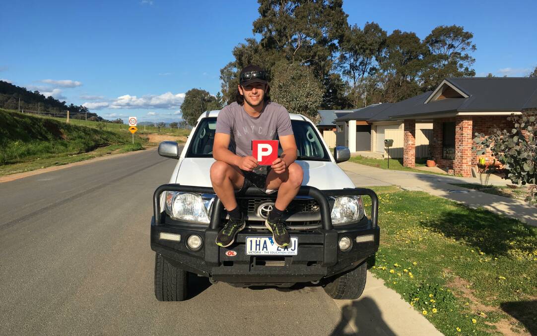 Corryong son James Penman, who died in February 2020, was proud of his ute and his relatively new-found passion for horse riding. Picture supplied