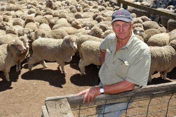 David Zouch of Hollow Mount Merinos, at Bigga on NSW's Southern Tablelands. 