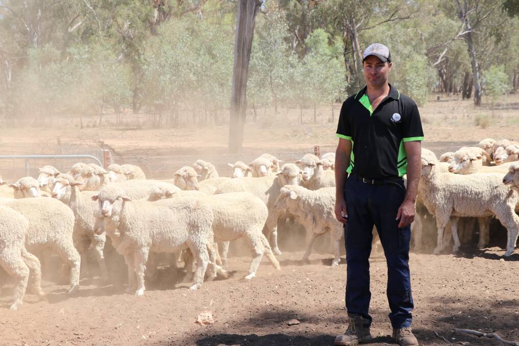Jono Baker, Caragabal, has been involved in the shearing and wool industry since leaving school. He believes the industry could be rife with shearers - all people need is a "ticker". 