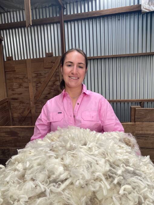 Southern NSW wool producer Florance McGufficke. 