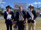 Young dairy cattle judges for 2022: Sam Cox, WA; William Dudfield, Tas and Jerry English, Qld.