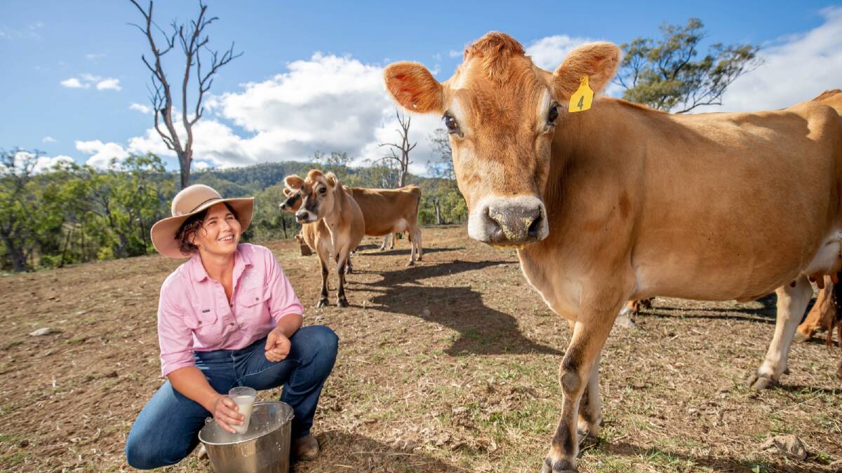 Scenic Rim dairy farmer Kay Tommerup understands the power of collaboration between producer and copnsumer and will be speaking as part of a panel during the Farm2Plate Exchange on May 18 at Beaudesert, Qld. Photo: Supplied