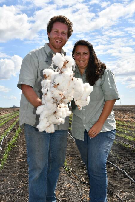 Meet the couple growing cotton for flowers