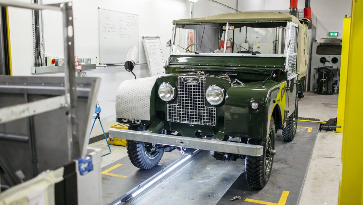 Land Rover Reborn transforms rustic four-wheel-drives into showrom-fresh collectables. Photos: Alisdair Cusick