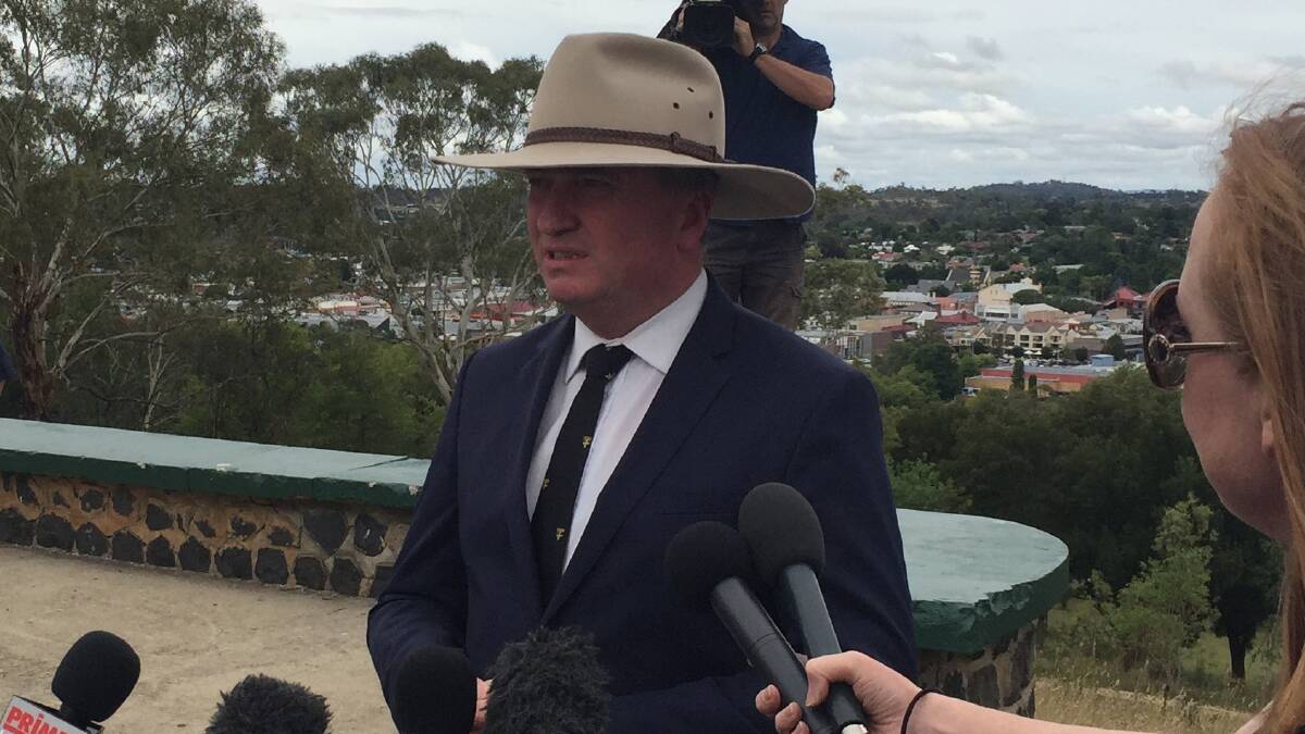 Barnaby Joyce quits as Nationals leader and says ‘I won't snipe’