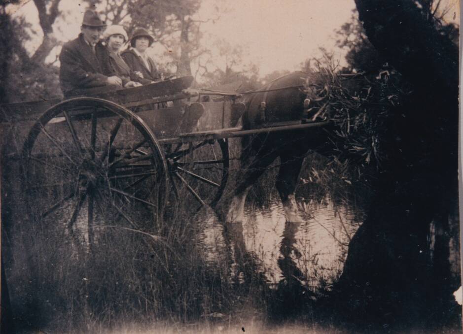 Life on the land in Busselton before drains were installed. Image supplied by the Busselton Historical Society.