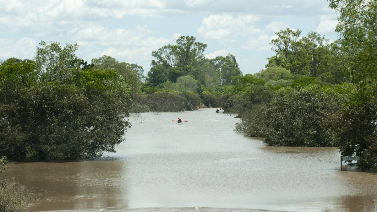 The 2013 Bundaberg Floods (pictured), which resulted in damage at Fred Haigh Dam. 