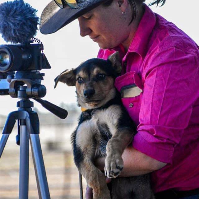 Central Highlands videographer Melissa Spencer of Stock Chick Films. Picture: Paige Donald, Captured by a cowgirl. 