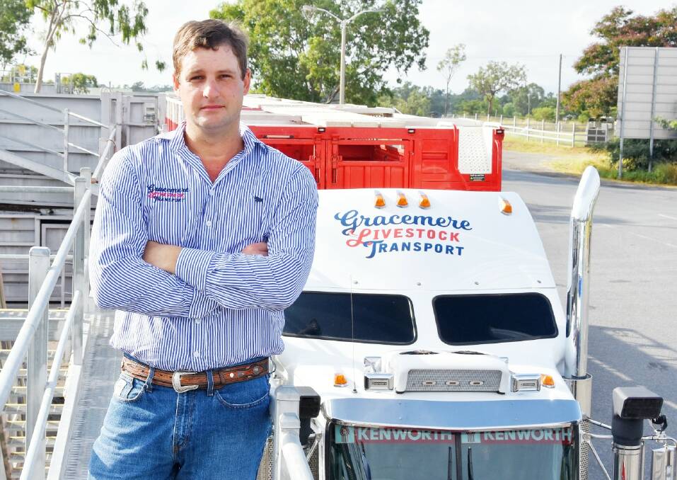 FARM BLITZ: Alister Clarke of Gracemere Livestock Transport is calling for a level playing field. Picture: Ben Harden. 