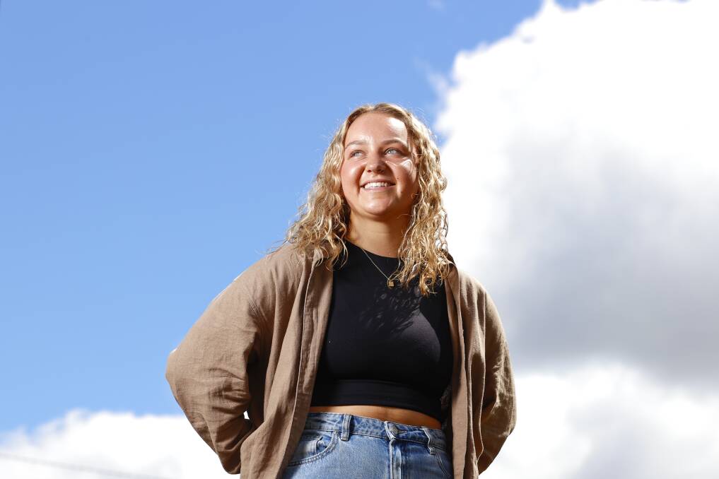 THINKING BIG: Ballarat Clarendon College graduate Adele Grodzki is preparing to mix things up with a move to a cattle station in New South Wales. Picture: Luke Hemer