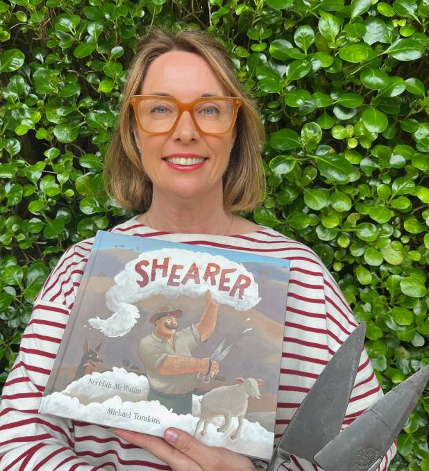Author Neridah McMullin has shared the story of shearer Jackie Howe in her new picture book. 