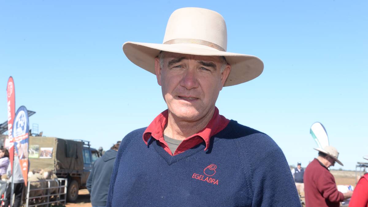 Cam Munro, Egelabra Merinos, Warren, says the shearer shortage will have a huge effect on spring and late spring crutching.
