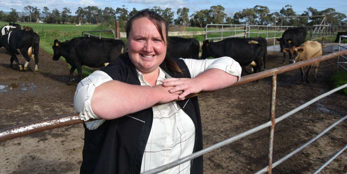 NEXT GENERATION: Dairy farm worker Ash Buckley says the dairy industry needs to work together to work out how to attract and retain young workers.