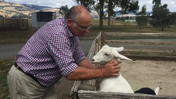 VALE: Gippsland and entreprenuer farmer John Gommans owned the Gippy Goat Cafe and Caldermeade Farm & Cafe.