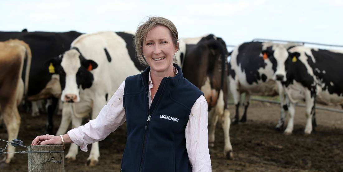 ADVOCATE: Victorian dairy farmer Lisa Dwyer.