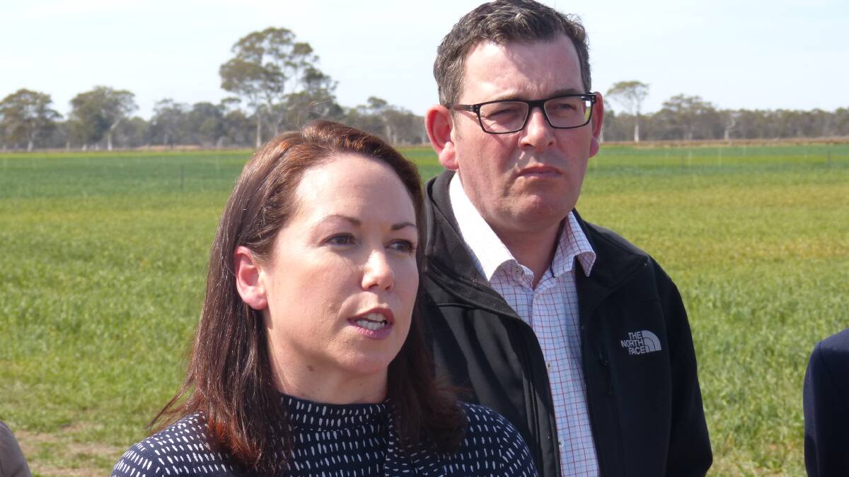 FUTURE: Agriculture Minister Jaclyn Symes has formed an industry group to provide feedback about the agriculture sector during COVID-19.