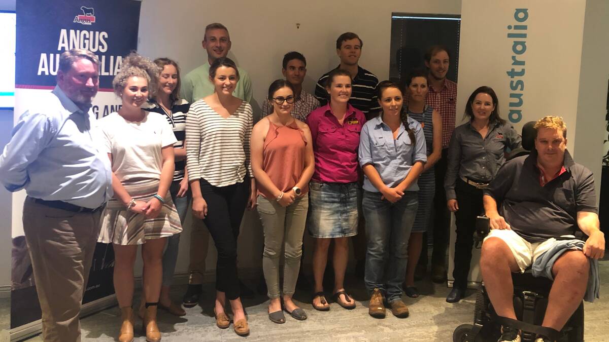 The participants in the 2019 Angus Australia leadership program. Photo: Angus Australia.