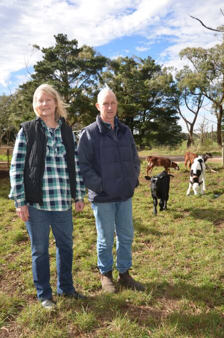 FAIR GO: Bev and Chris Rowntree, Alta Vista, Myponga, did not favour a milk levy, but hoped the Coles deal would lead to increased processor competition for product.