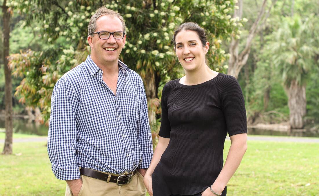 Delta Agribusiness co-founder turned managing director of Discovery Ag, John Pattinson, with new chief executive Alicia Garden.