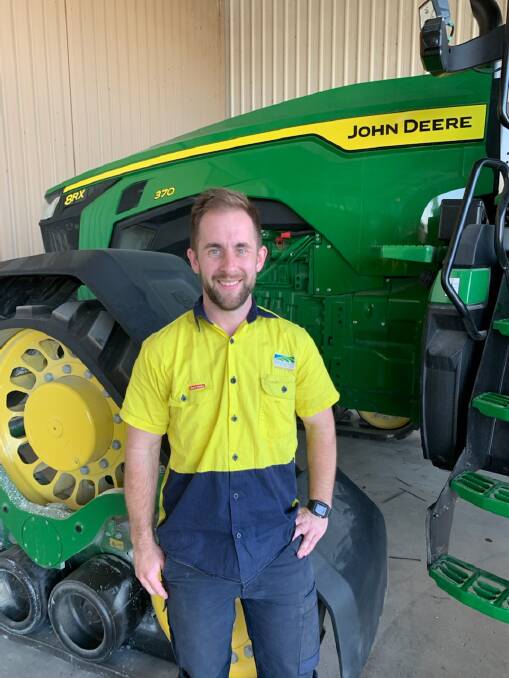 Josh Carter, Emmetts, Horsham, Victoria, has been named the Australian John Deere Ag and Turf Services Technician of the Year. 