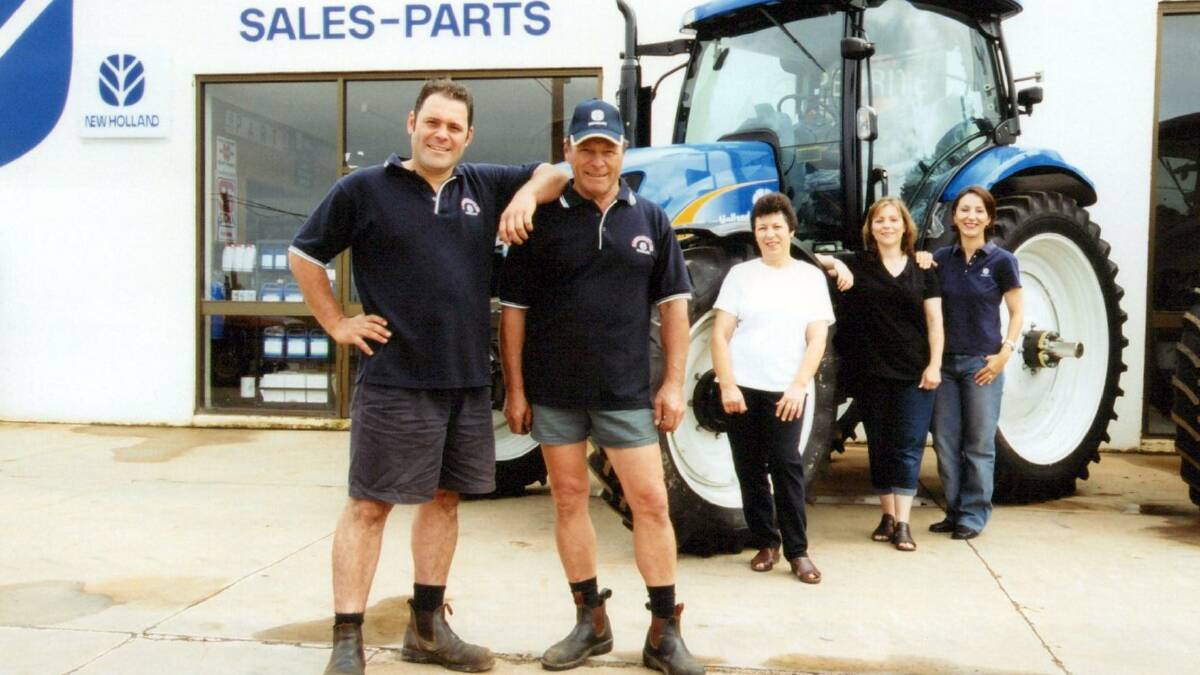 The Piovesan family, pictured in 2006, has been serving customers in Werribee South for more than 50 years. 