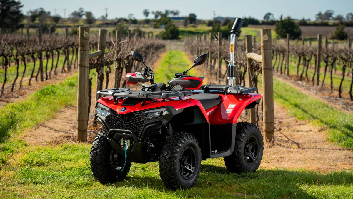 The CForce 520 EPS is CFMoto's best selling product in Australia. 