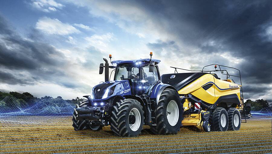 New Holland's T7 HD tractor was virtually launched for the European market in late July. 