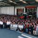 Cause for celebration: Agco's factory in Beauvais, France, has produced its millionth Massey Ferguson tractor. 
