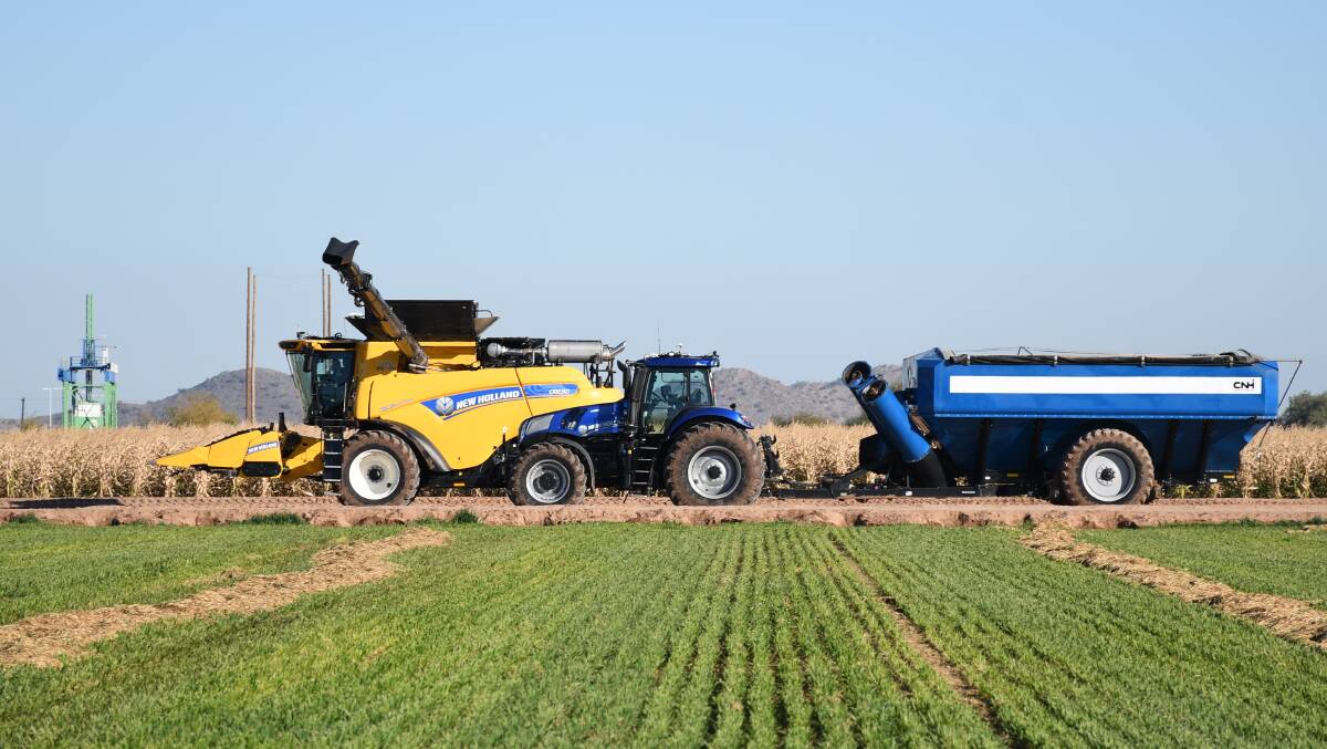 CNH Industrial's Driver Assist Harvest Solution will remove the need for chaser bin drivers at harvest time. 