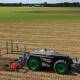 Autonomous ambitions: AgXeed has developed several AgBot devices, including a four-wheeled version for cropping.