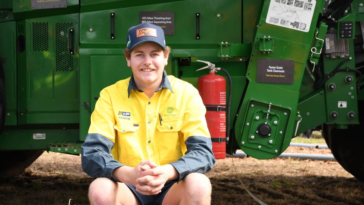 Australia's agricultural machinery dealerships are trying to encourage more young people like Hutcheon & Pearce tradesman mechanic Cooper Patterson, Gunnedah, to pursue a career in the industry. 