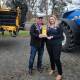 Excellence: Temora Truck and Tractor dealer principal David Thompson and branch manager Emma Gilbert.