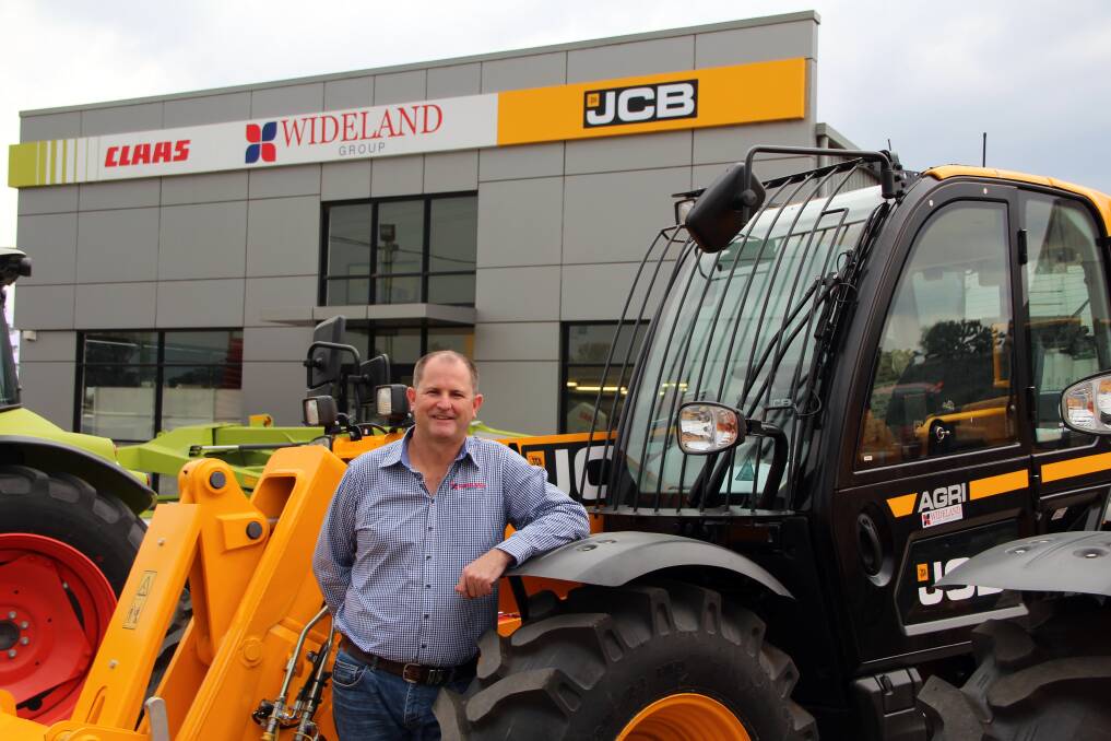 Market confidence: Business is booming for Wideland Group general manager Chris Swain. Picture: Melody Labinsky