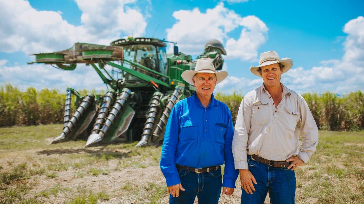 Neville and Chris Condon have been trialling the John Deere CH960 on their Tully cane farm to ensure it is suited to Australia's unique conditions.