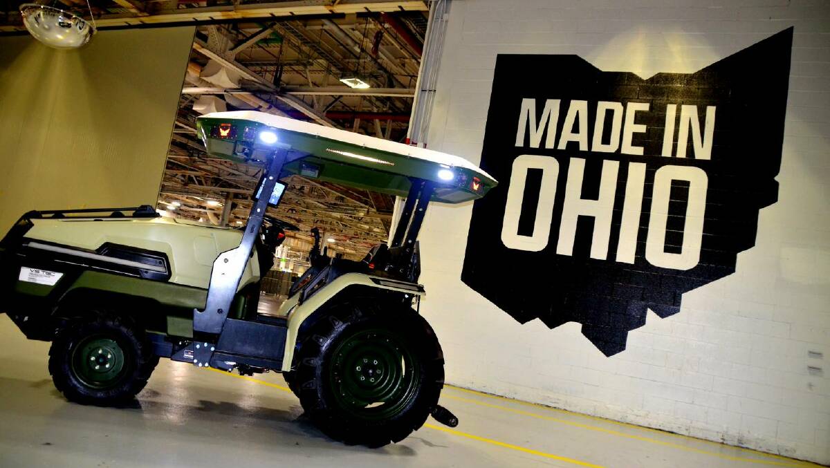 Monarch Tractor's MK-V will be manufactured at Foxconn's Ohio facility next year. 