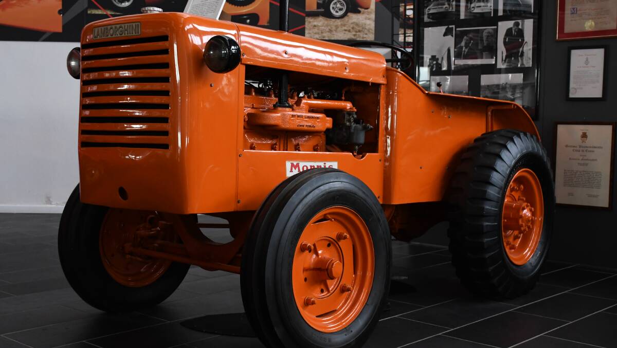 The Carioca was the first tractor built by Ferruccio Lamborghini and it was released in 1948.