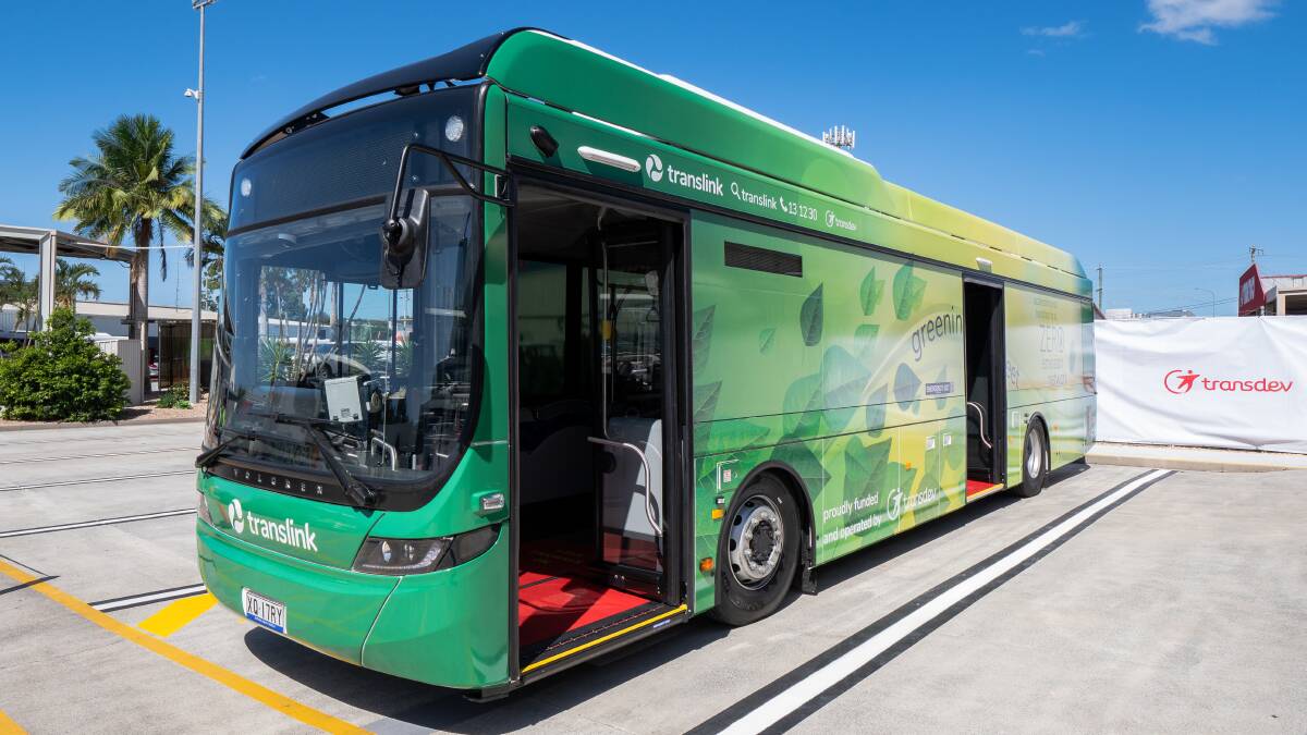Greening the fleet: The Queensland government is investing in electric buses. 