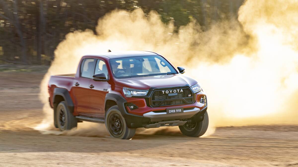 Tracks on the HiLux GR Sport have been extended by 140mm in the front and 155mm in the rear. This has been coupled with redesigned wishbones and a reinforced rear axle to cater for the most demanding driving conditions.
