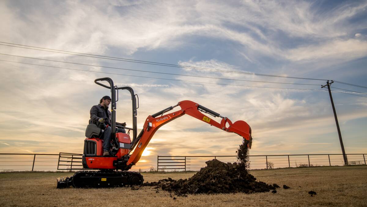 Kubota Australia has launched the U10-5 ultra-compact digger, which weighs 1.2 tonnes. 