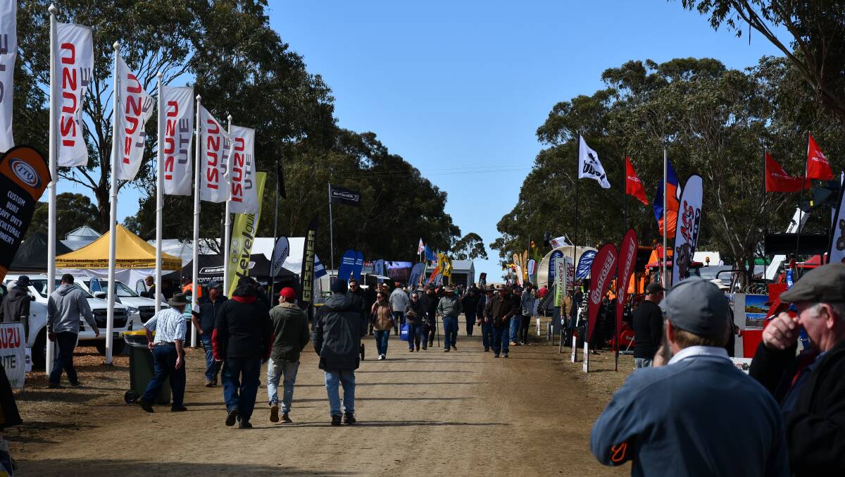 FarmFest on the outskirts of Toowoomba, Queensland, was one of the furtunate field days able to take place in 2021. 